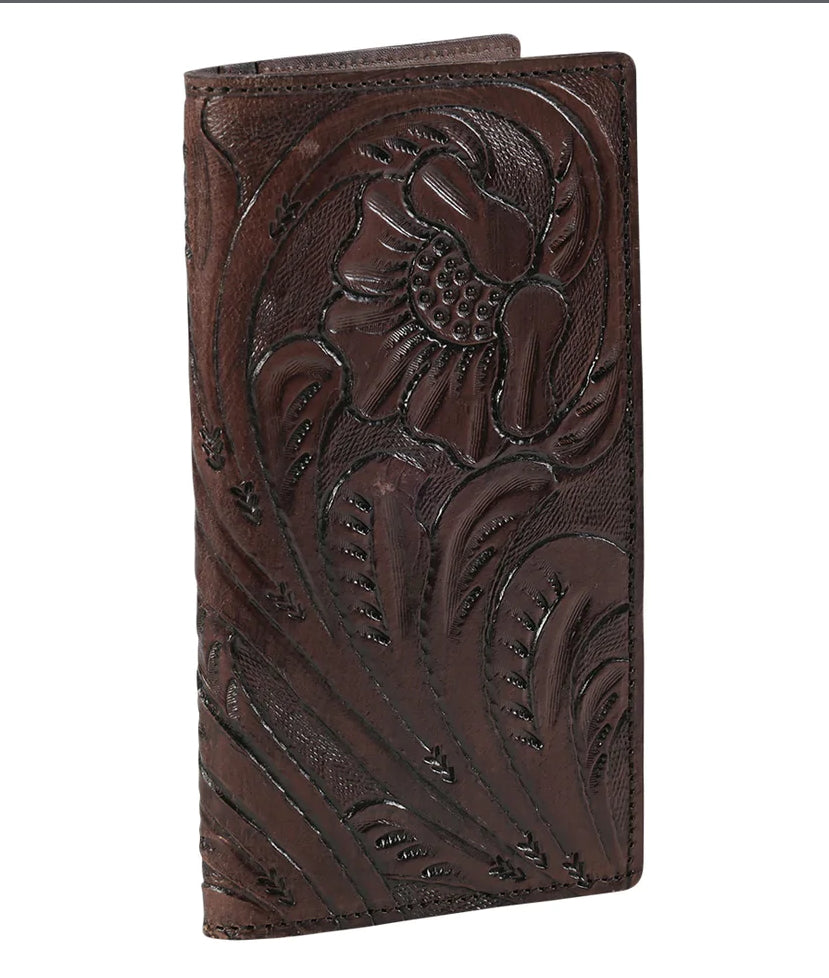 Wallets STS Tooled Westward Wallet/Checkbook Cover STS61266