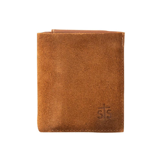 Wallets STS Ranchwear Calvary Hidden Cash Rough out Wallet STS66114