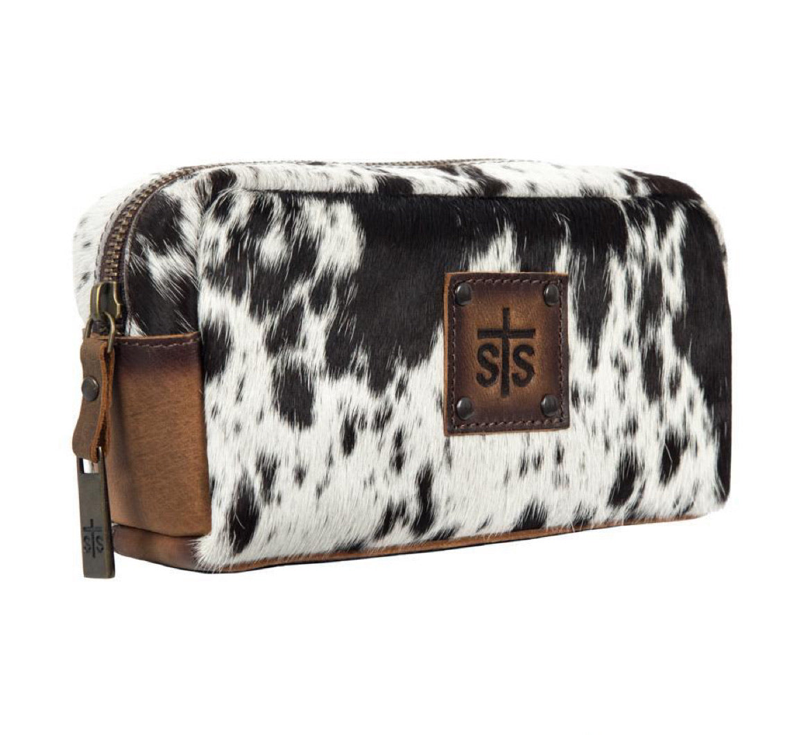 Purses STS Cowhide Bebe Cosmetic Bag STS32733