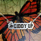 Sterling Silver Giddy Up Necklace
