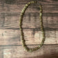 Turquoise Phases Beaded Strand necklace disk bead