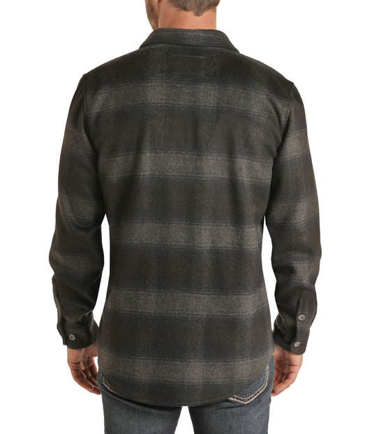 Outerwear Men’s Wool Shirt Jacket PRMO92RZZ4