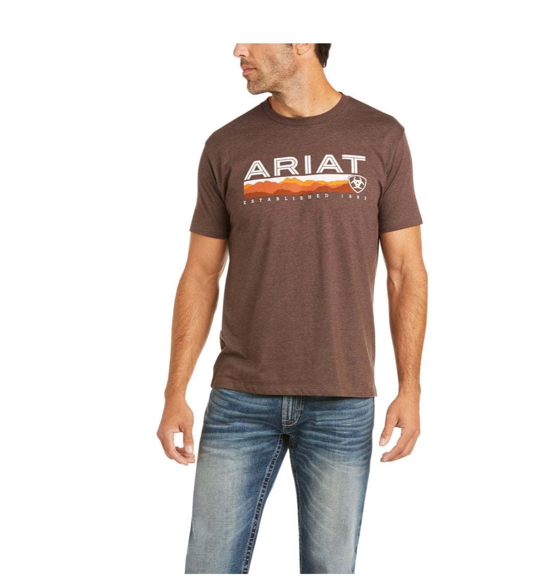 Shirts Mens Ariat Hills T-Shirt 10036566