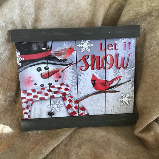 Christmas Sign Wood Ganz EX29016