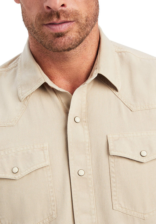 As is no return Shirt Men’s Ariat Jurlington Retro Snap pepper  10041409