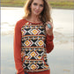 Shirts Women’s Aztec Print CTK7422001