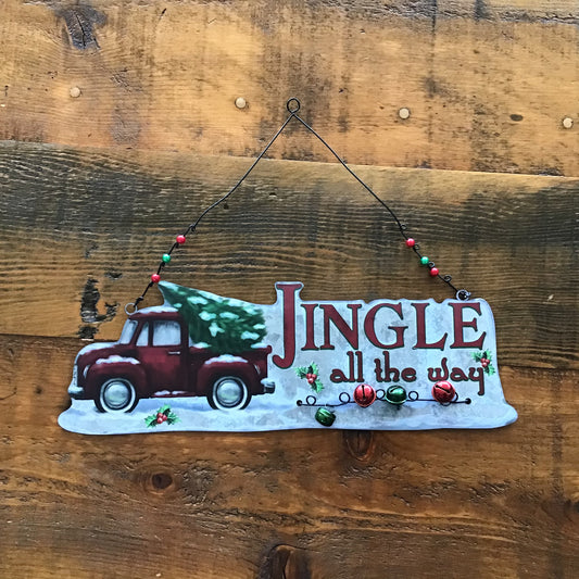 Christmas Truck Sign EX29705