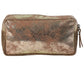 Purses STS Cowhide Flaxen Roan Cosmetic Bag STS31335