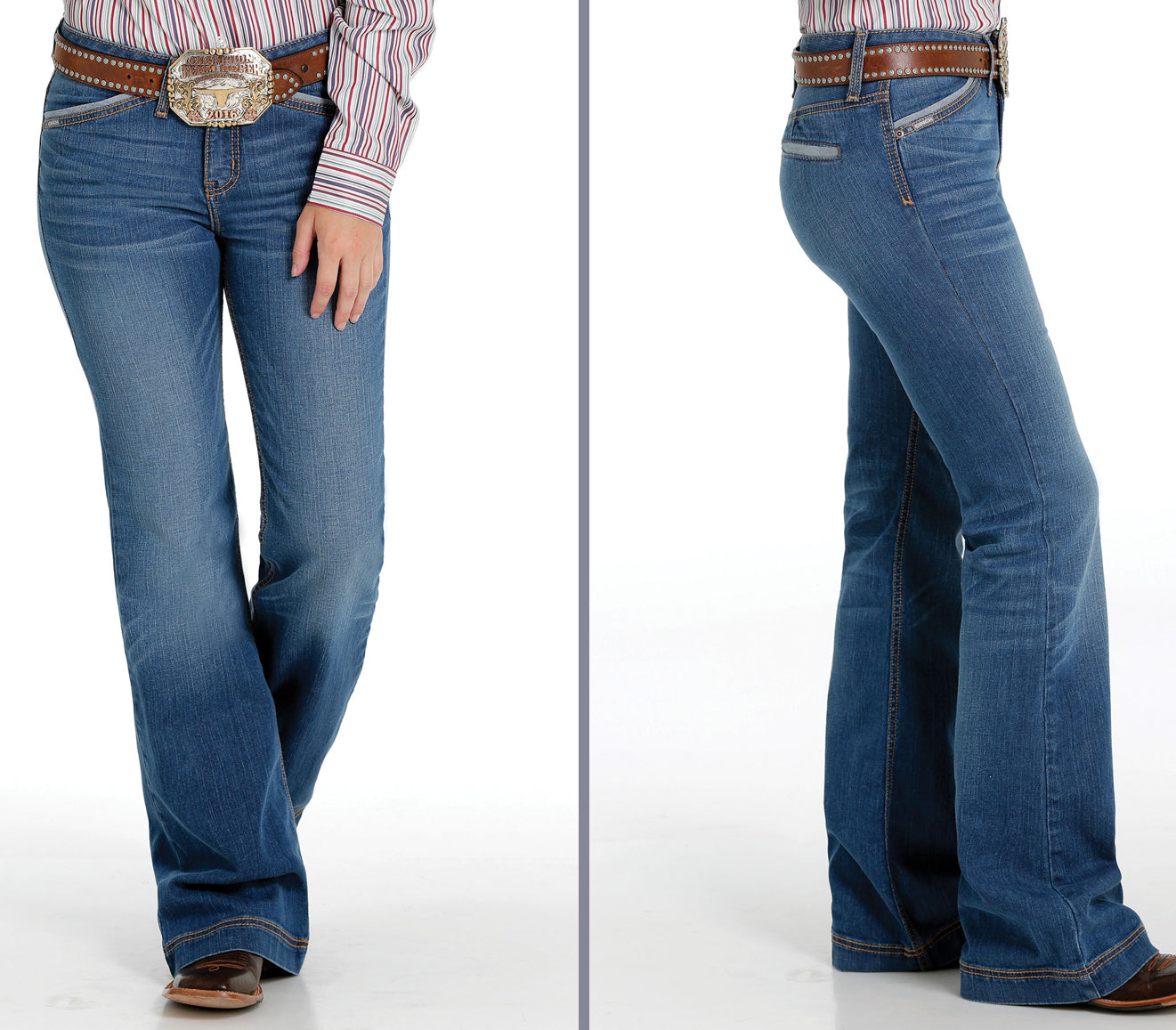 Jeans Women's Cinch Lynden Dark Stonewash Trouser MJ81454082