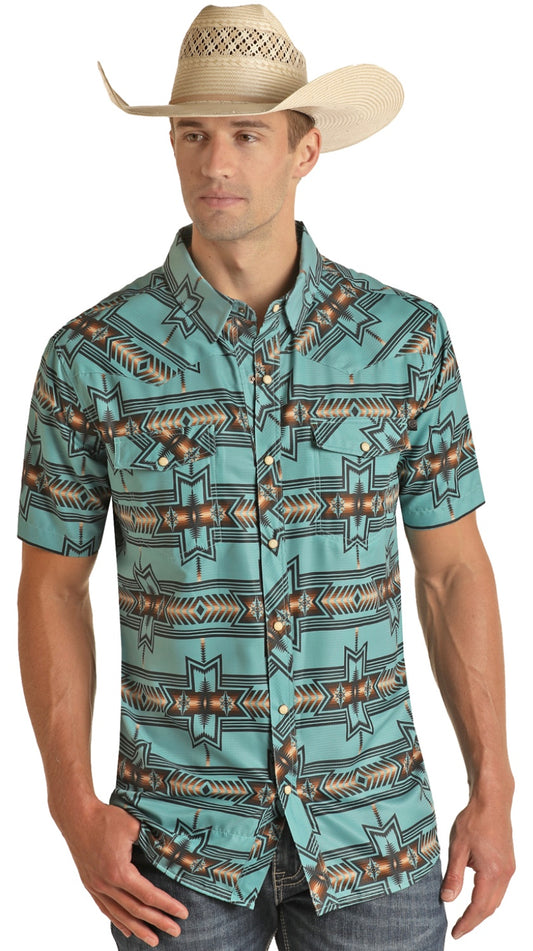 Shirt Men’s Aztec Panhandle RRMS1SR0QN