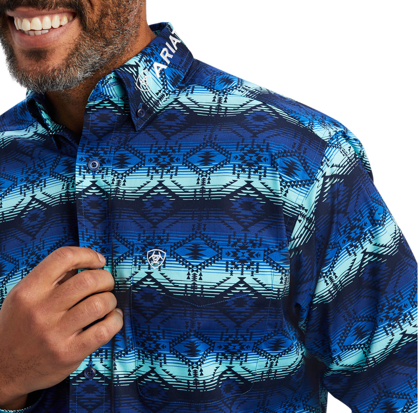 Shirt Men’s Ariat Maison Blue 10041782