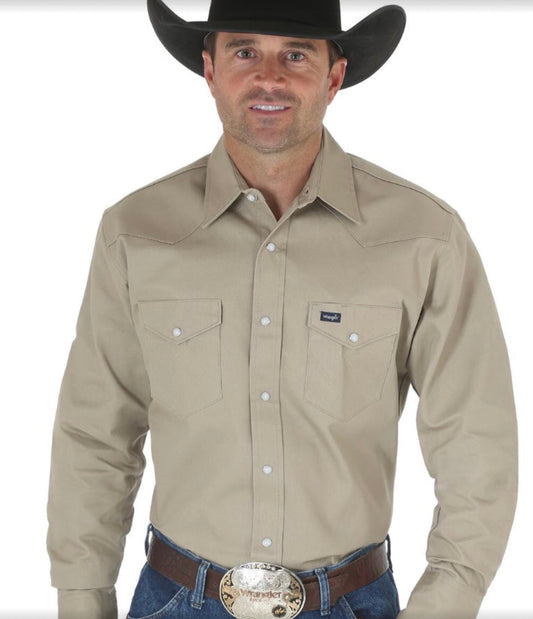 Wrangler Authentic Western Work Shirt Men’s  MS70319 10MS70319
