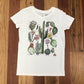 Cactus flowers tee shirt by Tasha Polizzi