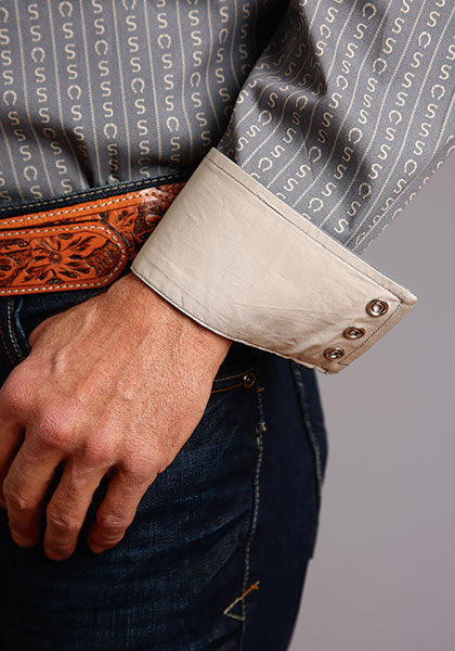 Men’s Shirts Stetson Gray