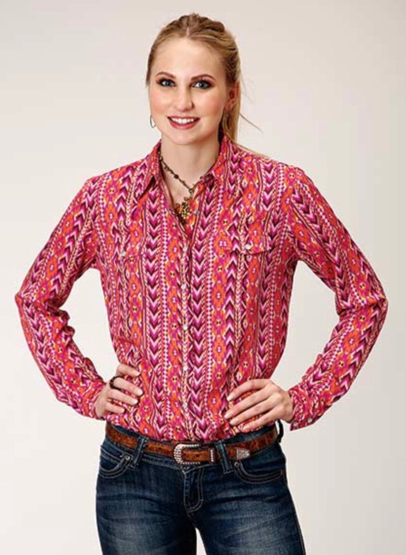 Shirts Women’s Roper 03-050-0590–6055 MU