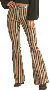 Strip Sale exchange only. Women’s Jeans Rock and Roll Striped Pull On