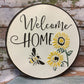 Home Decor Welcome Honeybee & Sunflowers CB178064