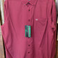Shirts Men's Cinch Arena Flex Long Sleeve Button Down Burgundy Print MTW1862005