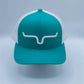 Caps Kimes Weekly Trucker Teal White