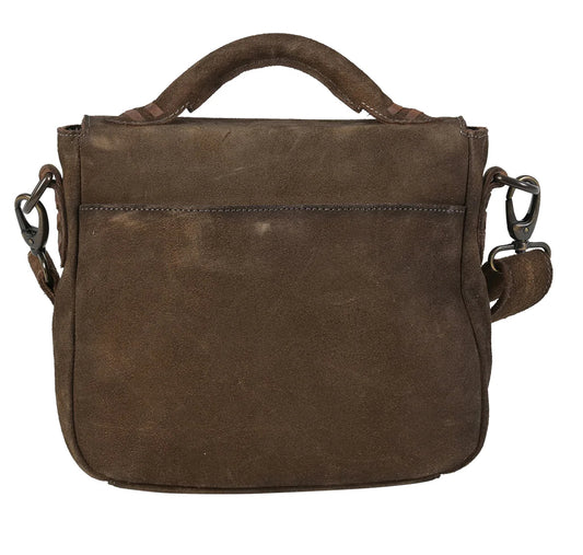 Purses STS Ranchwear Cowhide SaddleDakota Crossbody  STS31343