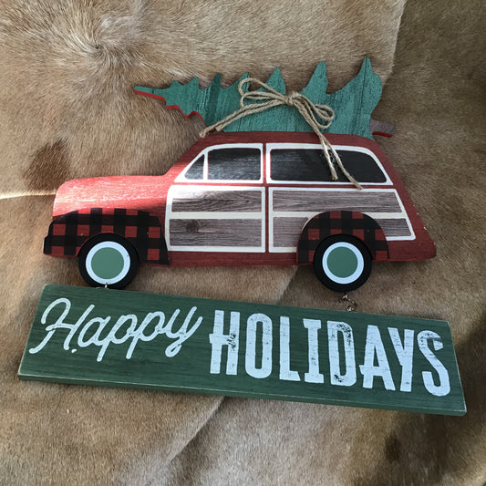 Christmas Sign Wood Ganz EX26145