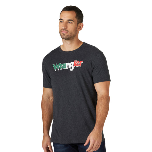 Shirts Mens Wrangler Logo Tee