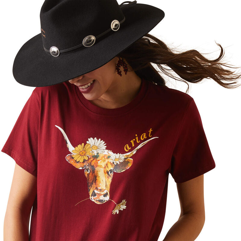 Shirts Women’s Ariat Real Daisy Steer 10043757