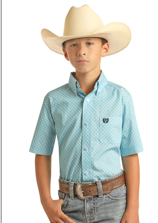 Shirts Boy’s Short Sleeve Button up PSBS1DRZ68