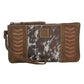 Purses Wallets STS Ranchwear Cowhide Saddle Tramp Wristlet