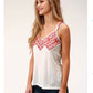 Shirts Women’s Roper embroidered tank top 03-037-0513-2068