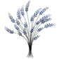Giftware Ganz Blue Enamel Bouquet Wall Decor 159406