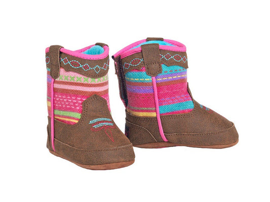 Boots Kid’s baby boots serape pink