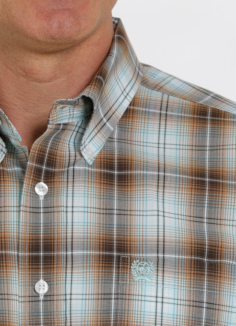 Shirts Men’s Cinch Short Sleeve Button Up MTW1111398