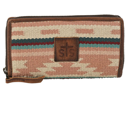 STS Palomino Serape Bifold zip wallet STS60350