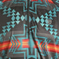 Outerwear Men’s Rock&Roll Denim Aztec Print Zip Pullover