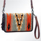 Purses American Darling Saddle Blanket Cross Body ADBG485D3