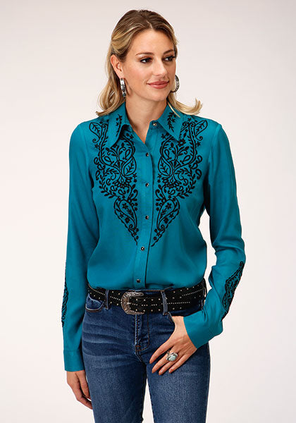 Shirts Women’s Roper Blue Ivy