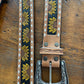 Belts Women’s American Darling Sunflower Embossing w/ Buckstitch ADBLF102
