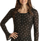 Shirt Women’s Rock&Roll Disty Print Shirt WLWT52R0TD