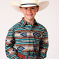 Shirts Kid’s Aztec Stripe snap 03-030-0482-0370