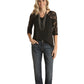 Shirts Women’s Panhandle Lace Sleeve Top WLWT21R0FH