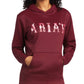 Shirts Women’s Sale Exchange Only. Ariat Tek Hoodie Zinfandel 10039815