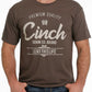 Shirts Men’s Cinch Brown Cinch Logo Short Sleeve Tee MTT1690460