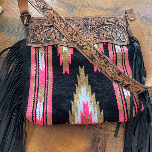 Purses American Darling Saddle Blanket Cross Body ADBGZ228