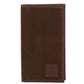 Wallet Chocolate Canvas Long Bifold STS63809