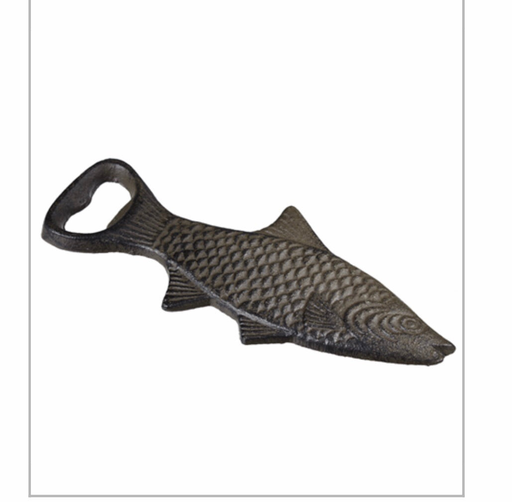 Giftware Home Decor Ganz 132288 Fish Bottle Opener Cast Iron