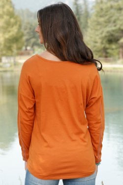 Shirts Women’s Cruel Girl orange Blouse CTK7334001