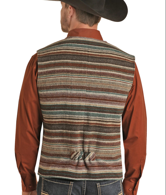 Outerwear Men’s Rock&Roll Powder River Serape Nevada Vest