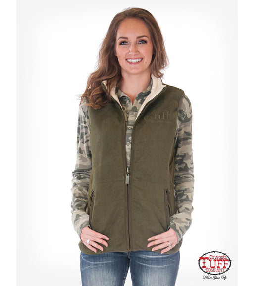 Outerwear Women’s Cowgirl Tuff Reversible Vest H0065