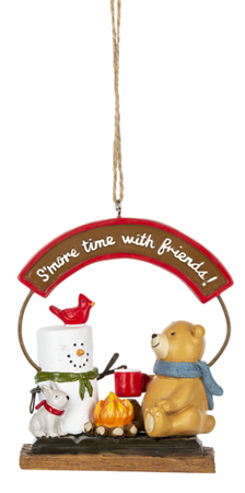 Christmas ornaments Ganz MX179707 S’mores with Forest friend’s